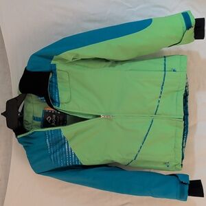 Jupa Green and Blue Jacket